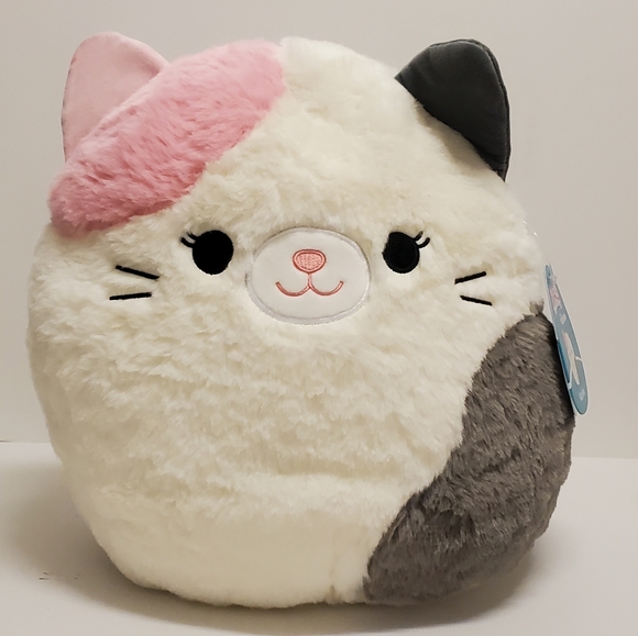 Squishmallows Other - Karina the Calico Cat FuzzAMallow Squishmallow 12" NWT Soft Fuzzy